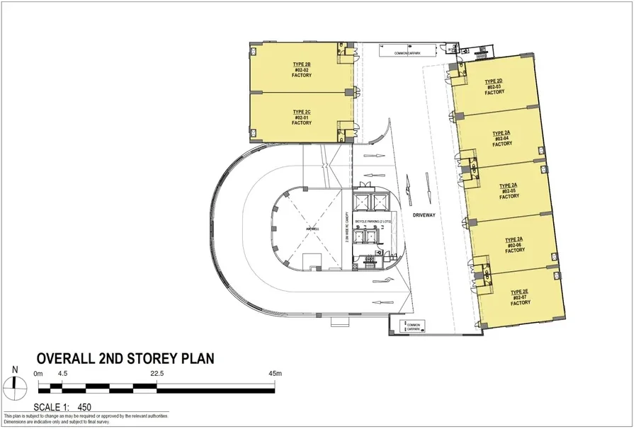 KeyStone @ Mandai overall 2nd storey plan